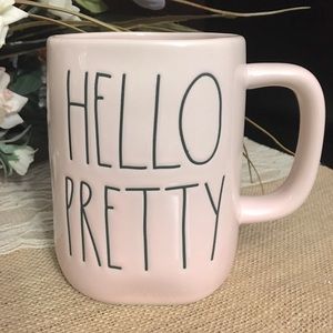 🎀 Rae Dunn Hello Pretty Mug - Pink